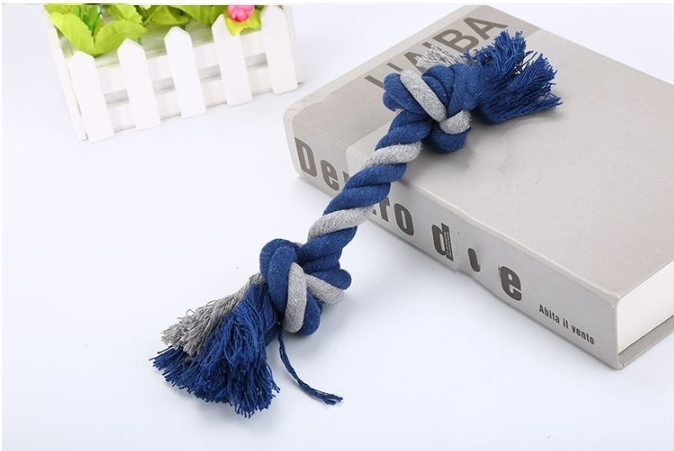Large Cotton Knot Rope Dog Toy for Training
