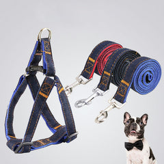 Denim Pet Leash