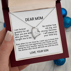 To Mom Forever Love Necklace