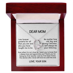 To Mom Forever Love Necklace