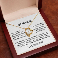 To Mom Forever Love Necklace