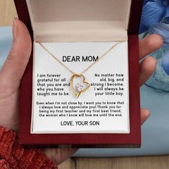 To Mom Forever Love Necklace