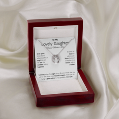 To My Lovely Daughter, Happy Mother's Day Necklace
