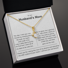 To My Husband's Mom Necklace