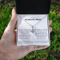 To My Husband's Mom Necklace