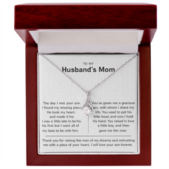 To My Husband's Mom Necklace