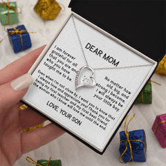 To Mom Forever Love Necklace