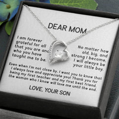 To Mom Forever Love Necklace