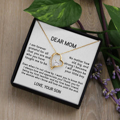 To Mom Forever Love Necklace