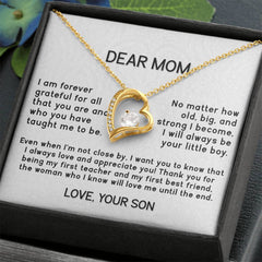 To Mom Forever Love Necklace