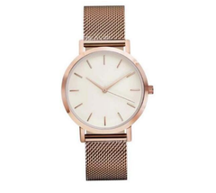 Slim Steel Mesh Band Fashion Watch