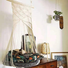 Bohemian Cat Swing Pet Bed