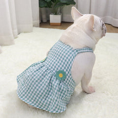 French Bucket Tutu Skirt with Thin Suspenders
