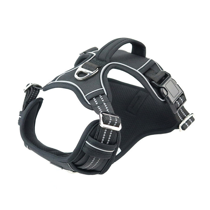 Durable Waterproof Pet Harness with Vertical Handle